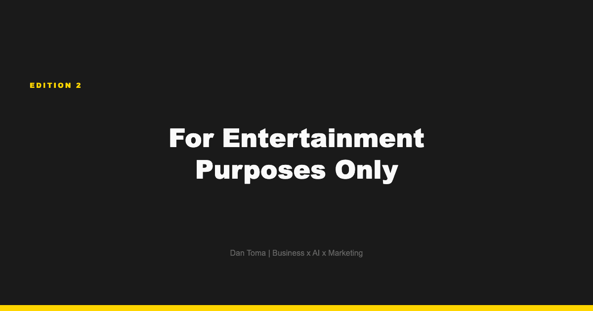 Microsoft Called Copilot "Entertainment." That Tells You Something.