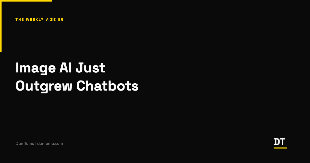 Image AI Just Outgrew Chatbots