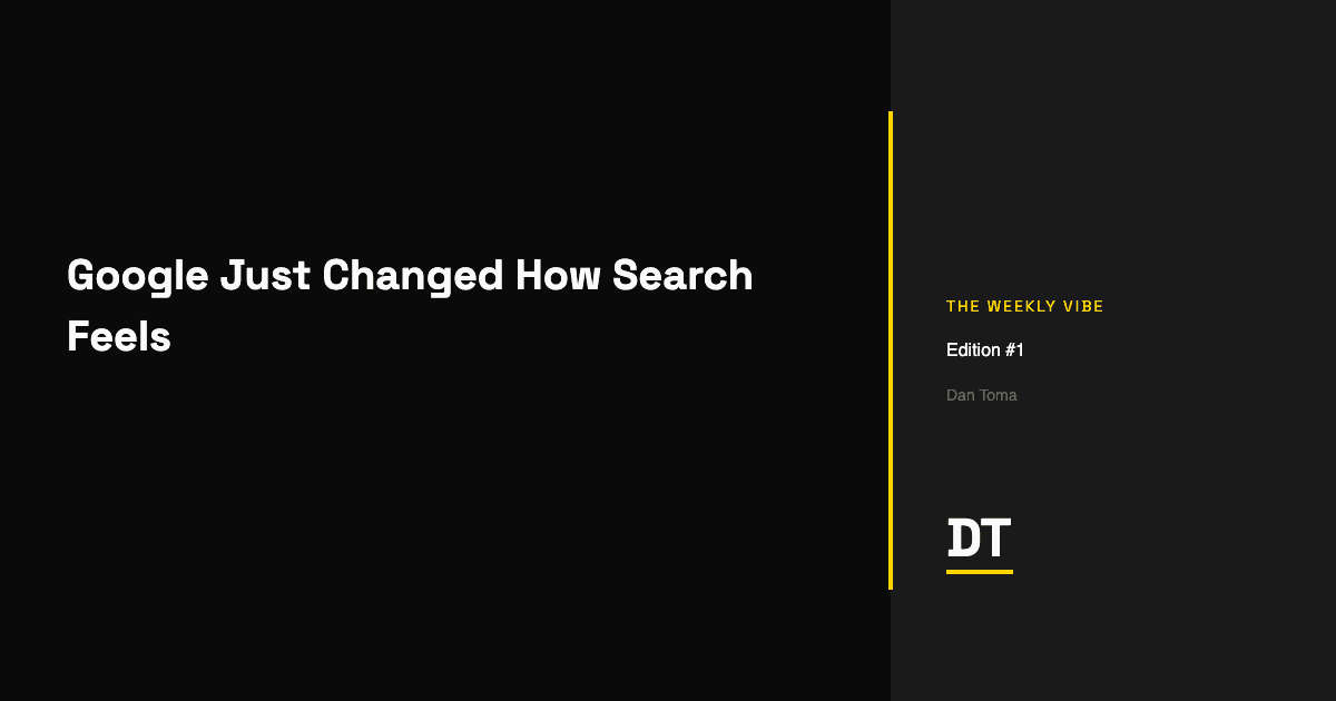 Google Just Changed How Search Feels